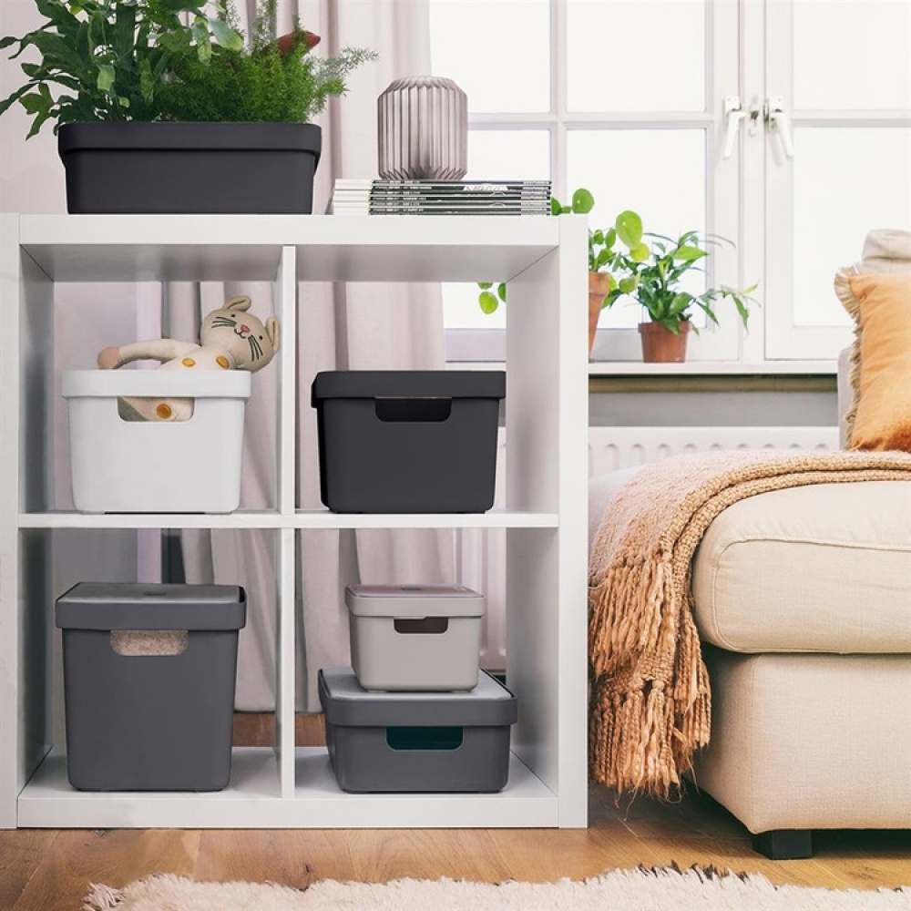 Förvaringskorg, 9 Liter, SIGMA BASKET LOW, 35 x 24,6 x H12,2 cm i gruppen Förvaring / Förvaringslådor hos SmartaSaker.se (40765)