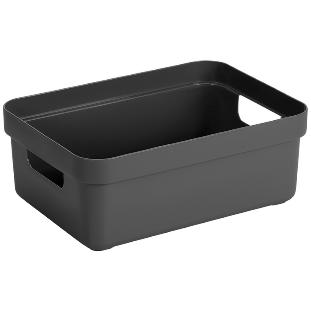 Förvaringskorg, 9 Liter, SIGMA BASKET LOW, 35 x 24,6 x H12,2 cm i gruppen Förvaring / Förvaringslådor hos SmartaSaker.se (40765)