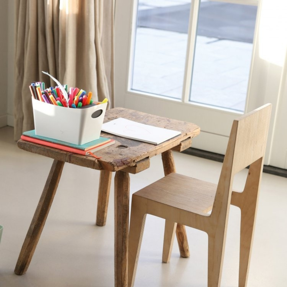 Förvaringskorg, KOZIOL BOXXX ORGANIC SMALL 13 x 19 x H 11 cm, Ljusgrön. i gruppen Förvaring / Städförvaring och sopsortering / Städkorgar hos SmartaSaker.se (40770)