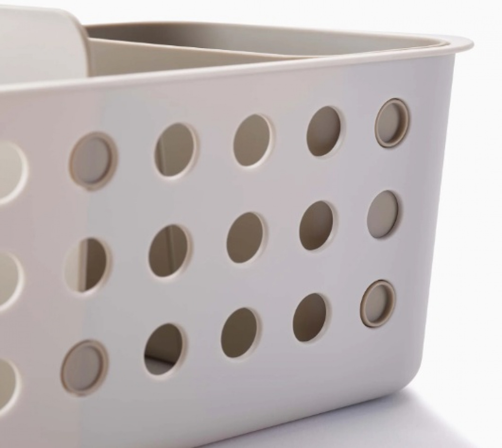 Förvaringskorg, Långsmal, EASY STORE SLIMLINE, 16 x 40 x H 13 cm, Joseph Joseph, Ljusgrå i gruppen Förvaring / Förvaringslådor / JosephJoseph förvaringslådor hos SmartaSaker.se (40773)