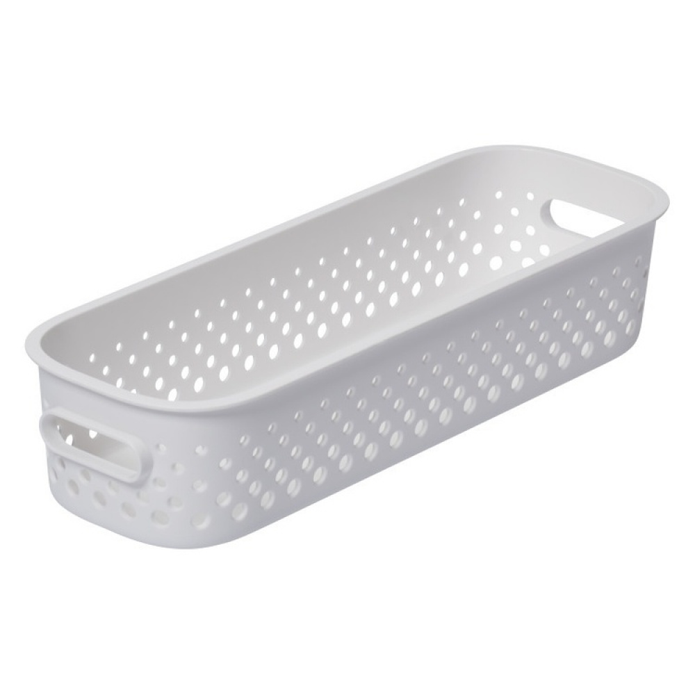 Förvaringskorg, Långsmal, SMARTSTORE ESSENCE SLIM, 29,5 x 10 x H 6,5 cm i gruppen Förvaring / Förvaringslådor hos SmartaSaker.se (40774)