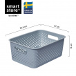 Förvaringskorg, SMARTSTORE ESSENCE LARGE, 36,5 x 27 x H 15 Förvaringskorg, SMARTSTORE ESSENCE LARGE, 36,5 x 27 x H 15