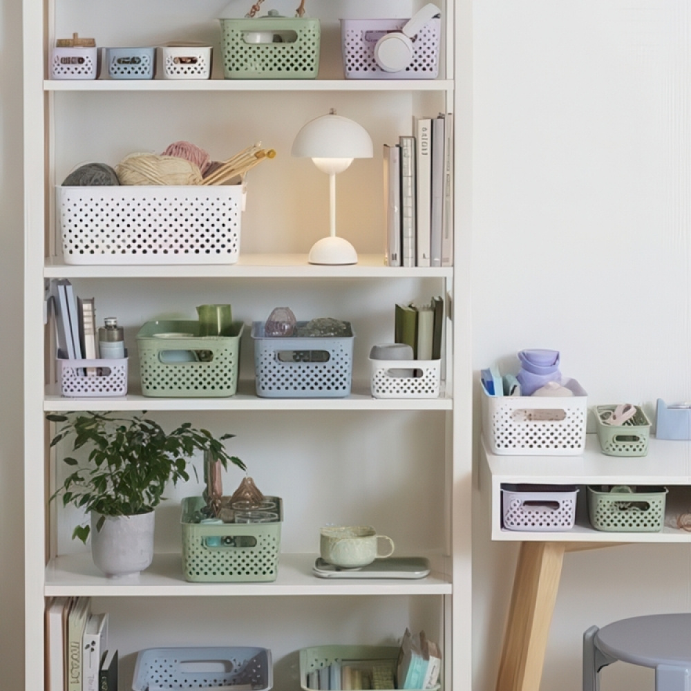Förvaringskorg, SMARTSTORE ESSENCE MEDIUM, 29,5 x 20,5 x H 12 cm i gruppen Förvaring / Förvaringslådor / SmartStore förvaringslådor hos SmartaSaker.se (40776)