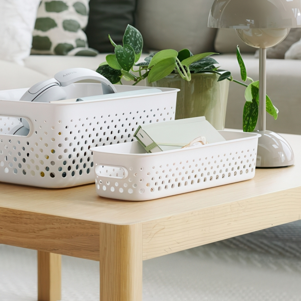 Förvaringskorg, SMARTSTORE ESSENCE SMALL, 20,5 x 14,5 x H 7,5 cm i gruppen Förvaring / Förvaringslådor / SmartStore förvaringslådor hos SmartaSaker.se (40777)
