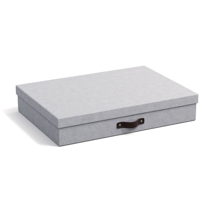Förvaringslåda A3, BIGSO SVERKER CANVAS, 43,5 x 31 x H 8,5 cm i gruppen Förvaring / Förvaringslådor / BigSo förvaringslådor hos SmartaSaker.se (40780)
