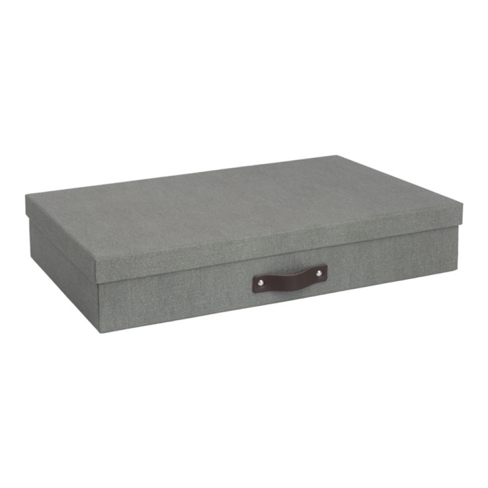 Förvaringslåda A3, BIGSO SVERKER CANVAS, 43,5 x 31 x H 8,5 cm i gruppen Förvaring / Förvaringslådor / BigSo förvaringslådor hos SmartaSaker.se (40780)