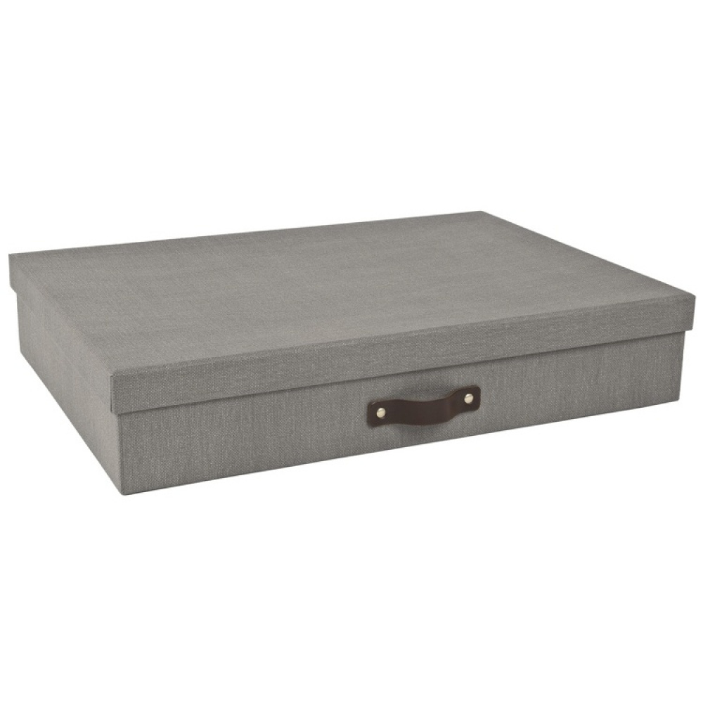 Förvaringslåda A3, BIGSO SVERKER CANVAS, 43,5 x 31 x H 8,5 cm i gruppen Förvaring / Förvaringslådor / BigSo förvaringslådor hos SmartaSaker.se (40780)