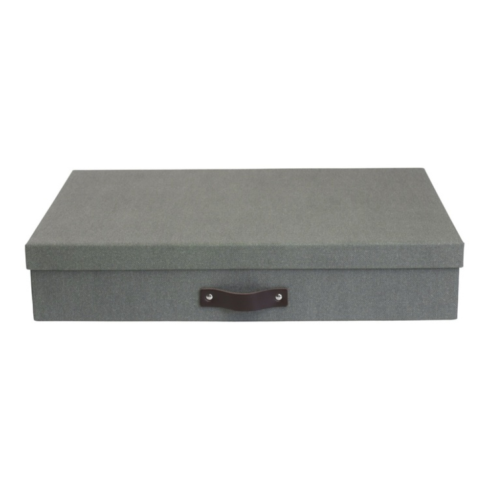 Förvaringslåda A3, BIGSO SVERKER CANVAS, 43,5 x 31 x H 8,5 cm i gruppen Förvaring / Förvaringslådor / BigSo förvaringslådor hos SmartaSaker.se (40780)