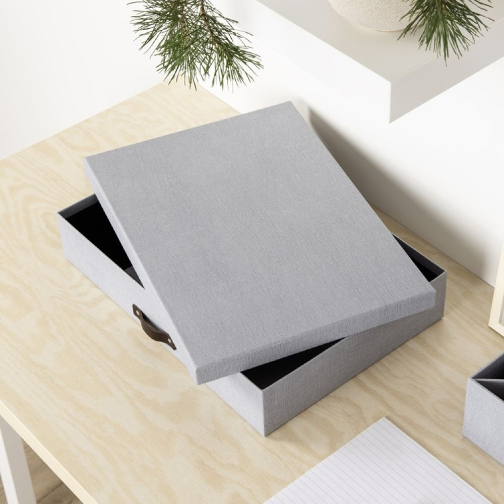 Förvaringslåda A3, BIGSO SVERKER CANVAS, 43,5 x 31 x H 8,5 cm i gruppen Förvaring / Förvaringslådor / BigSo förvaringslådor hos SmartaSaker.se (40780)