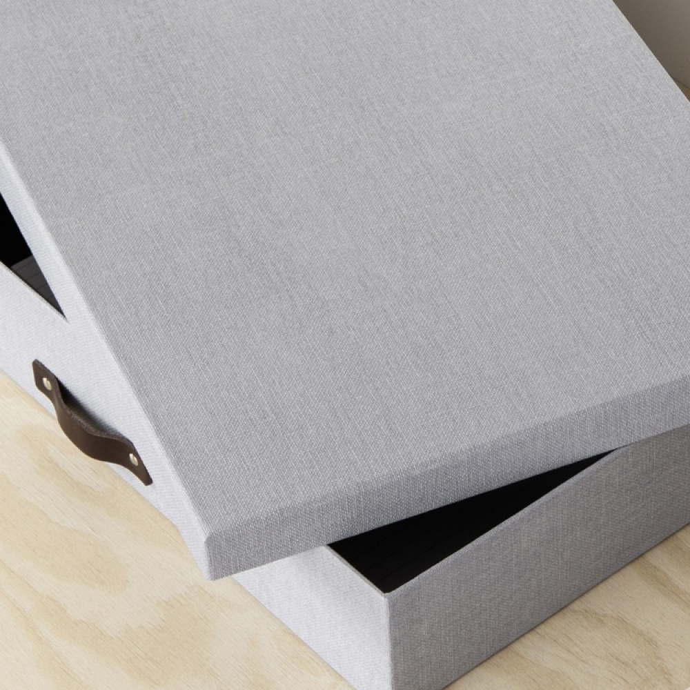 Förvaringslåda A3, BIGSO SVERKER CANVAS, 43,5 x 31 x H 8,5 cm i gruppen Förvaring / Förvaringslådor / BigSo förvaringslådor hos SmartaSaker.se (40780)