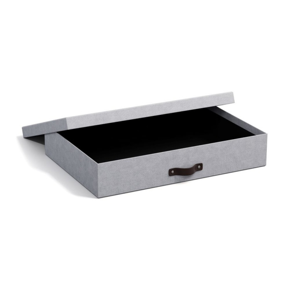 Förvaringslåda A3, BIGSO SVERKER CANVAS, 43,5 x 31 x H 8,5 cm i gruppen Förvaring / Förvaringslådor / BigSo förvaringslådor hos SmartaSaker.se (40780)