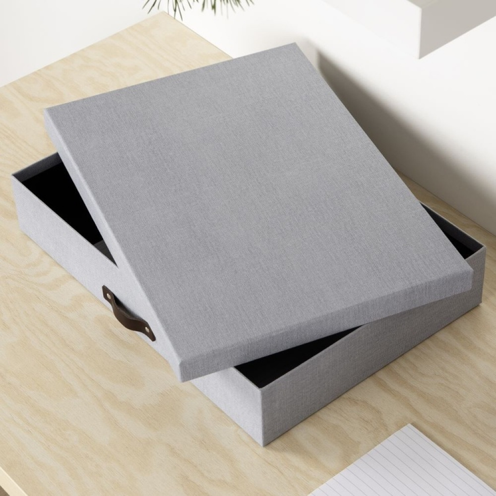 Förvaringslåda A3, BIGSO SVERKER CANVAS, 43,5 x 31 x H 8,5 cm i gruppen Förvaring / Förvaringslådor / BigSo förvaringslådor hos SmartaSaker.se (40780)