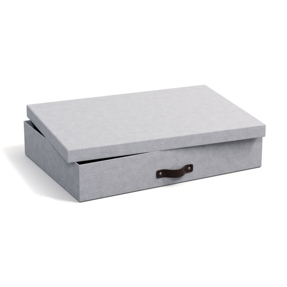 Förvaringslåda A3, BIGSO SVERKER CANVAS, 43,5 x 31 x H 8,5 cm i gruppen Förvaring / Förvaringslådor / BigSo förvaringslådor hos SmartaSaker.se (40780)