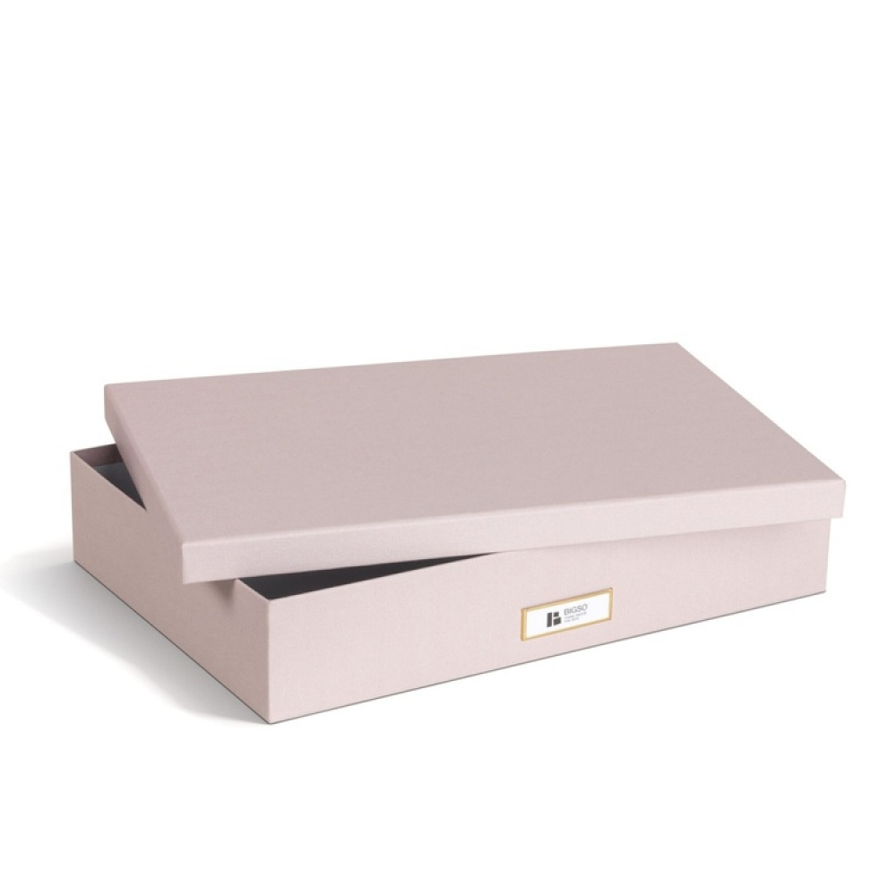 Förvaringslåda A3, BIGSO SVERKER RESTORE, 43,5 x 31 x H 8,5 cm i gruppen Förvaring / Förvaringslådor / BigSo förvaringslådor hos SmartaSaker.se (40782)