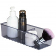 Förvaringslåda av återvunnen plast, långsmal, SAN DIEGO, 27,5 x 9 x H 7,2 cm, Transparent grå Förvaringslåda av återvunnen plast, långsmal, SAN DIEGO, 27,5 x 9 x H 7,2 cm, Transparent grå