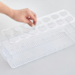 Förvaringslåda för 14 ägg, Stapelbar, TOWER MODERN EGG TRAY Yamazaki, Frostigt transparent Förvaringslåda för 14 ägg, Stapelbar, TOWER MODERN EGG TRAY Yamazaki, Frostigt transparent
