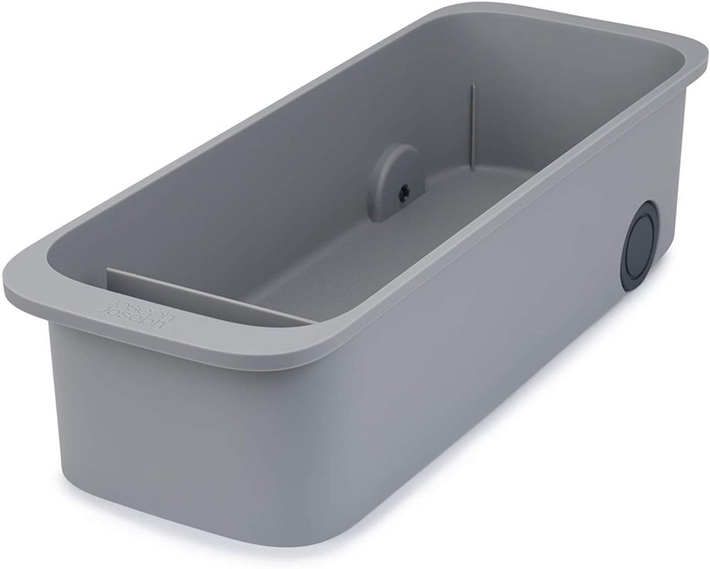 Förvaringslåda för skåp med hjul, EASY ACCSESS, 46 x 17 x H 11 cm, Joseph Joseph, Grå i gruppen Förvaring / Köksförvaring / Organisera köksskåp / Under diskbänksförvaring hos SmartaSaker.se (40793)