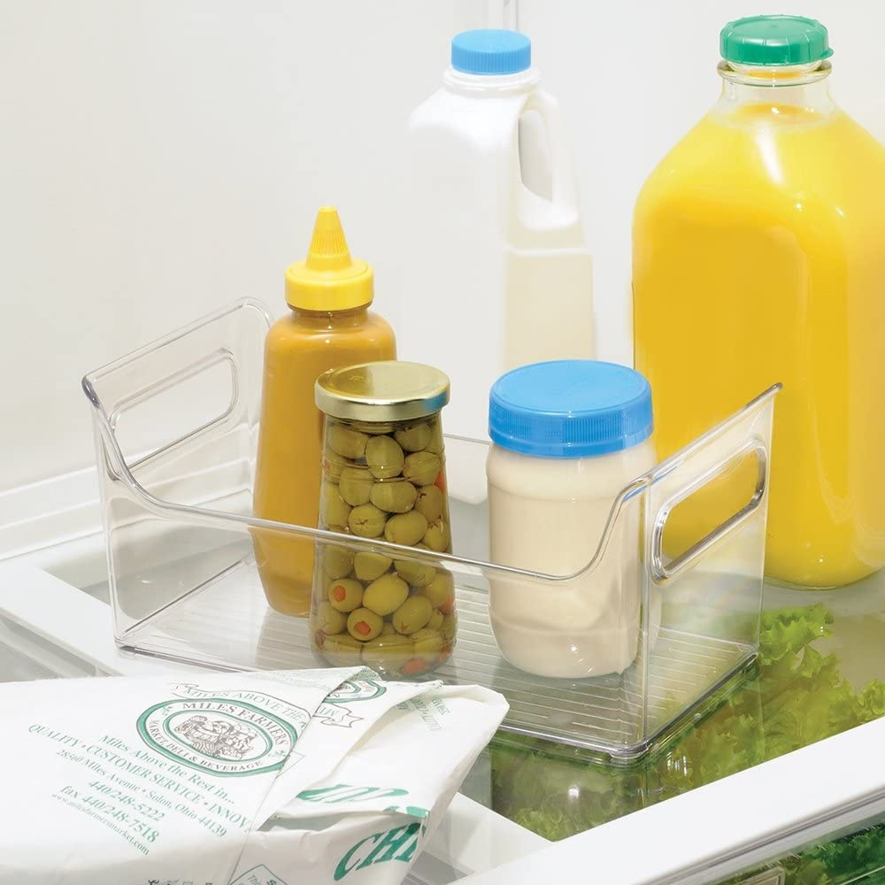 Förvaringslåda med handtag, CONDIMENT CADDY, 28 x14 x H 12,5 cm, Klar i gruppen Förvaring / Köksförvaring / Organisera köksskåp hos SmartaSaker.se (40812)