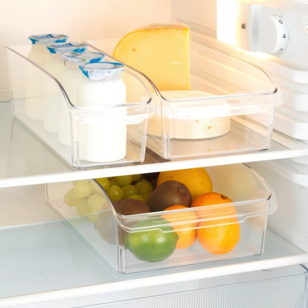 Förvaringslåda med handtag, MEDIUM CABINET-ORGANIZER, 31 x 15 x H 9,5 cm, Klar i gruppen Förvaring / Köksförvaring / Organisera köksskåp hos SmartaSaker.se (40814)