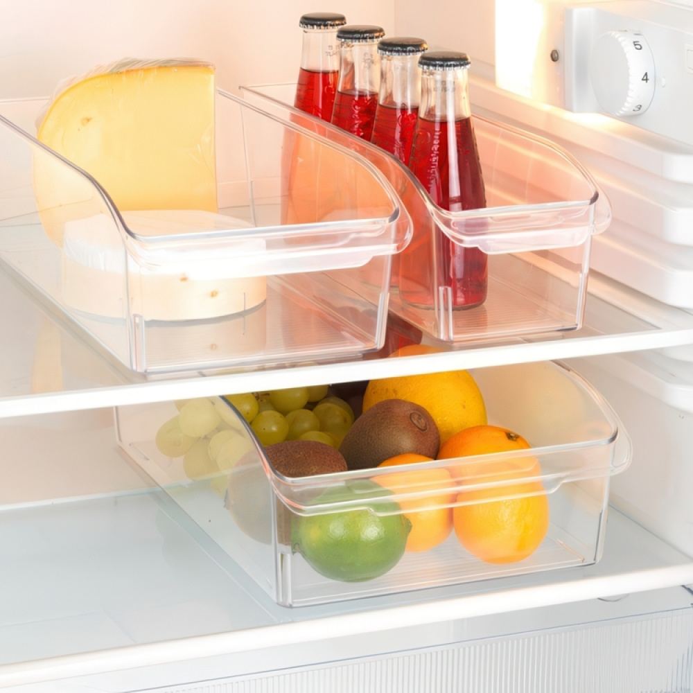 Förvaringslåda med handtag, MEDIUM CABINET-ORGANIZER, 31 x 15 x H 9,5 cm, Klar i gruppen Förvaring / Köksförvaring / Organisera köksskåp hos SmartaSaker.se (40814)