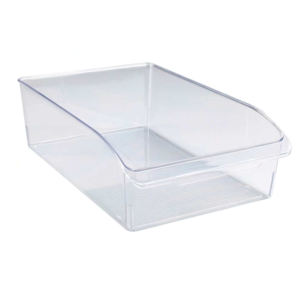 Förvaringslåda med handtag, LARGE CABINET-ORGANIZER, 31 x 20 x H 9,5 cm, Klar i gruppen Förvaring / Köksförvaring / Organisera köksskåp hos SmartaSaker.se (40818)