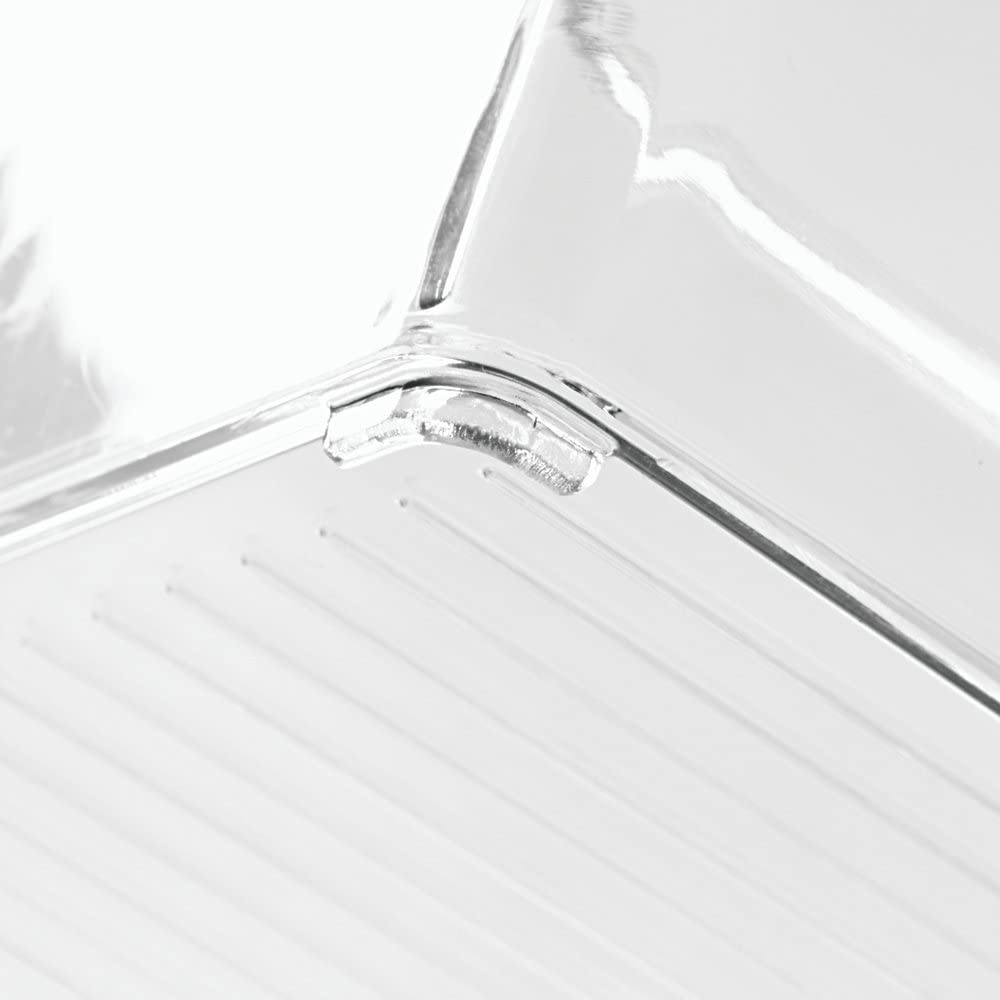 Förvaringslåda med handtag, Långsmal, KITCHEN BINZ, 10,2 x 40,6 x H12,7 cm, Transparent i gruppen Förvaring / Köksförvaring / Kylskåpsförvaring hos SmartaSaker.se (40819)