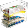 Förvaringslåda utan lock, ID NARROW PANTRY BIN, 25,4 x 12,7 x H 20,3 cm, Transparent Förvaringslåda utan lock, ID NARROW PANTRY BIN, 25,4 x 12,7 x H 20,3 cm, Transparent