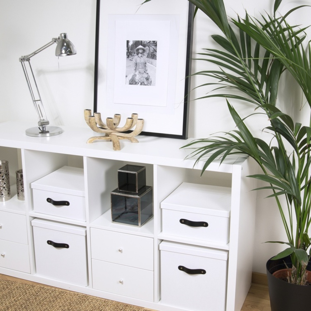 Förvaringslåda, Fyrkantig, BIGSO LOGAN, 31,5 x 31,5 cm i gruppen Förvaring / Förvaringslådor / BigSo förvaringslådor hos SmartaSaker.se (40838)