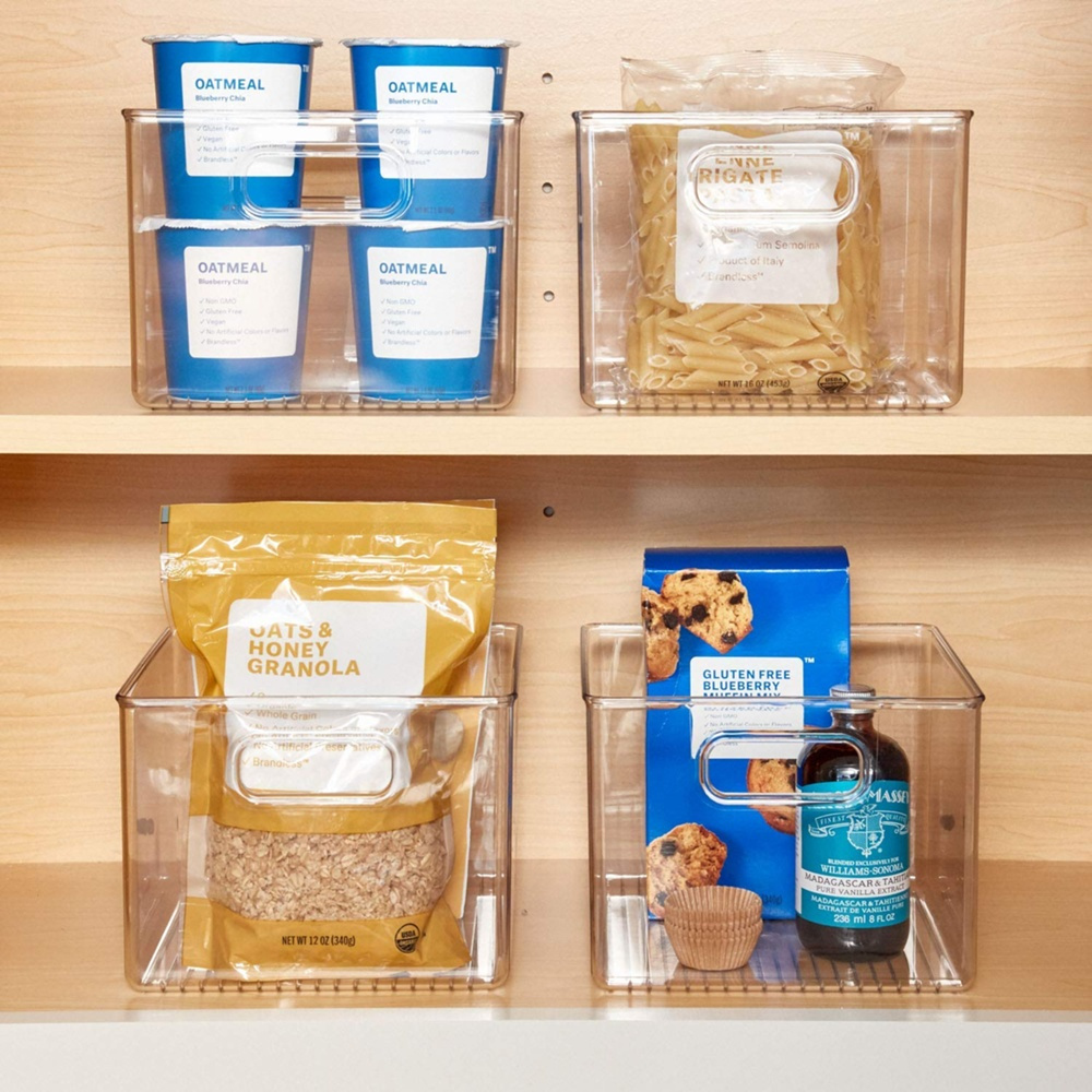 Förvaringslåda, fyrkantig, PANTRY BINZ, 20 x 20 x H15 cm, Klar i gruppen Förvaring / Köksförvaring / Förvaringslådor och burkar hos SmartaSaker.se (40839)