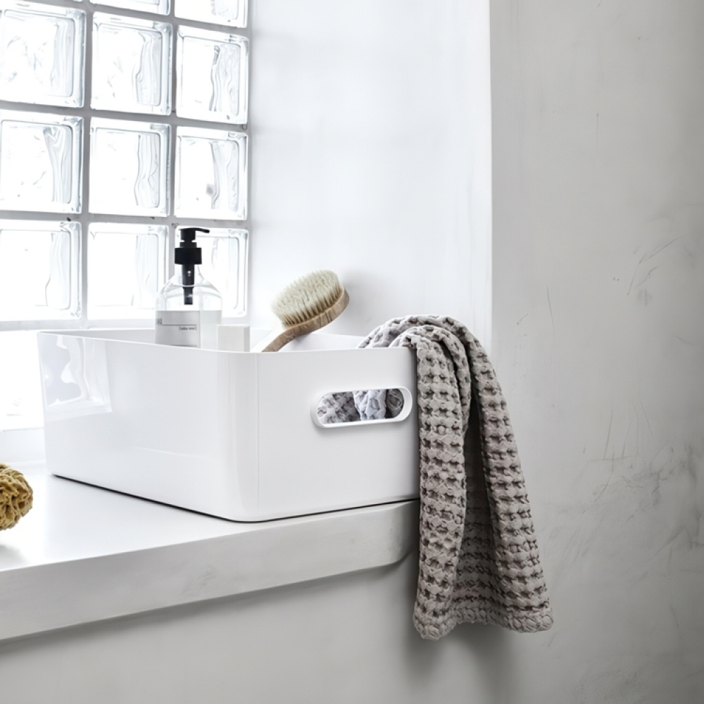 Förvaringslåda, Large, SMARTSTORE COMPACT L, 41 x 28,7 x H 15,5 cm i gruppen Förvaring / Förvaringslådor / SmartStore förvaringslådor hos SmartaSaker.se (40841)