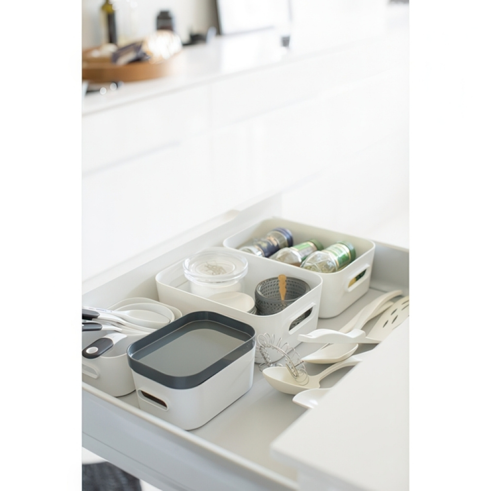 Förvaringslåda, Liten, SMARTSTORE COMPACT S, 20 x 14 x H7,5 cm i gruppen Förvaring / Köksförvaring / Kylskåpsförvaring hos SmartaSaker.se (40842)