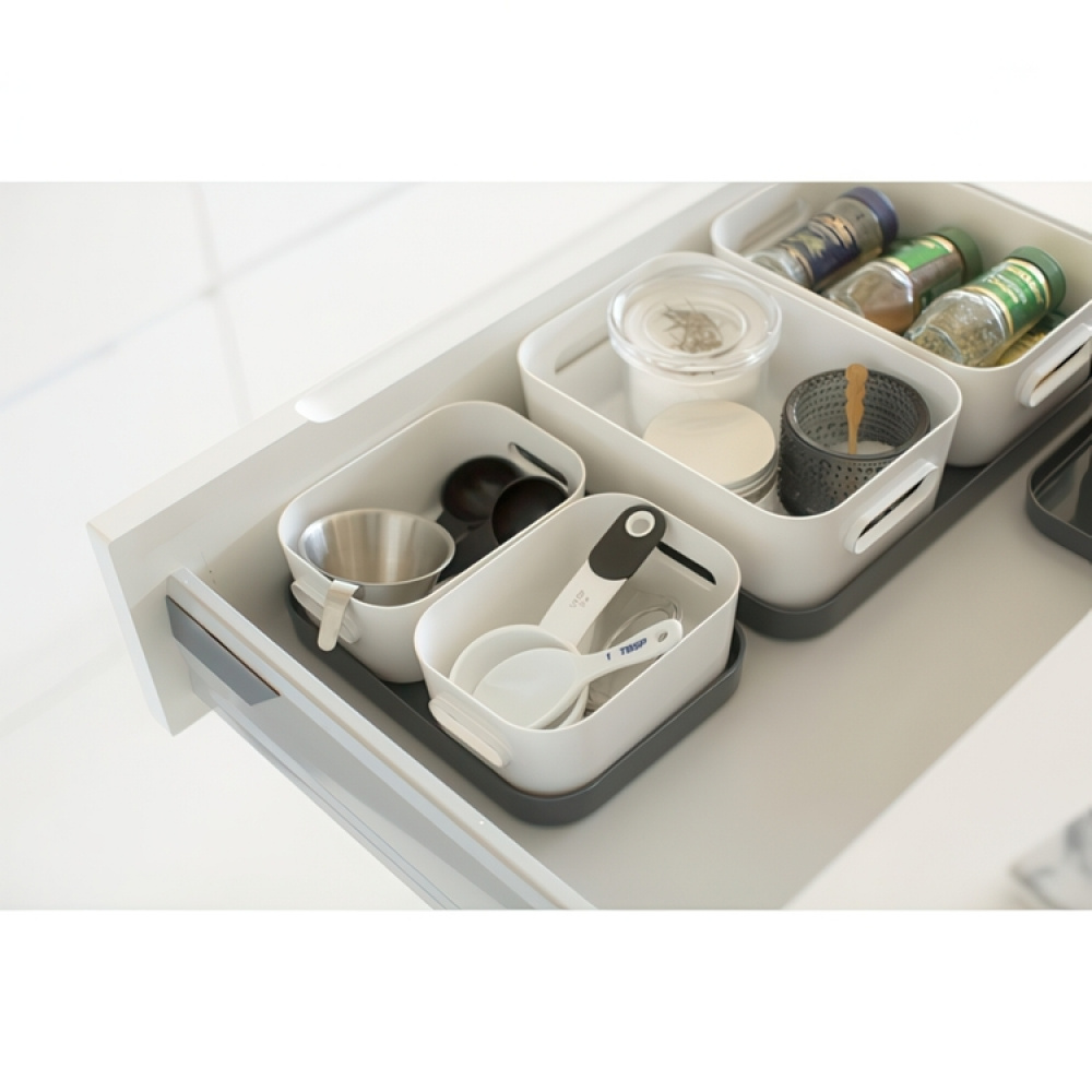 Förvaringslåda, Liten, SMARTSTORE COMPACT S, 20 x 14 x H7,5 cm i gruppen Förvaring / Köksförvaring / Kylskåpsförvaring hos SmartaSaker.se (40842)