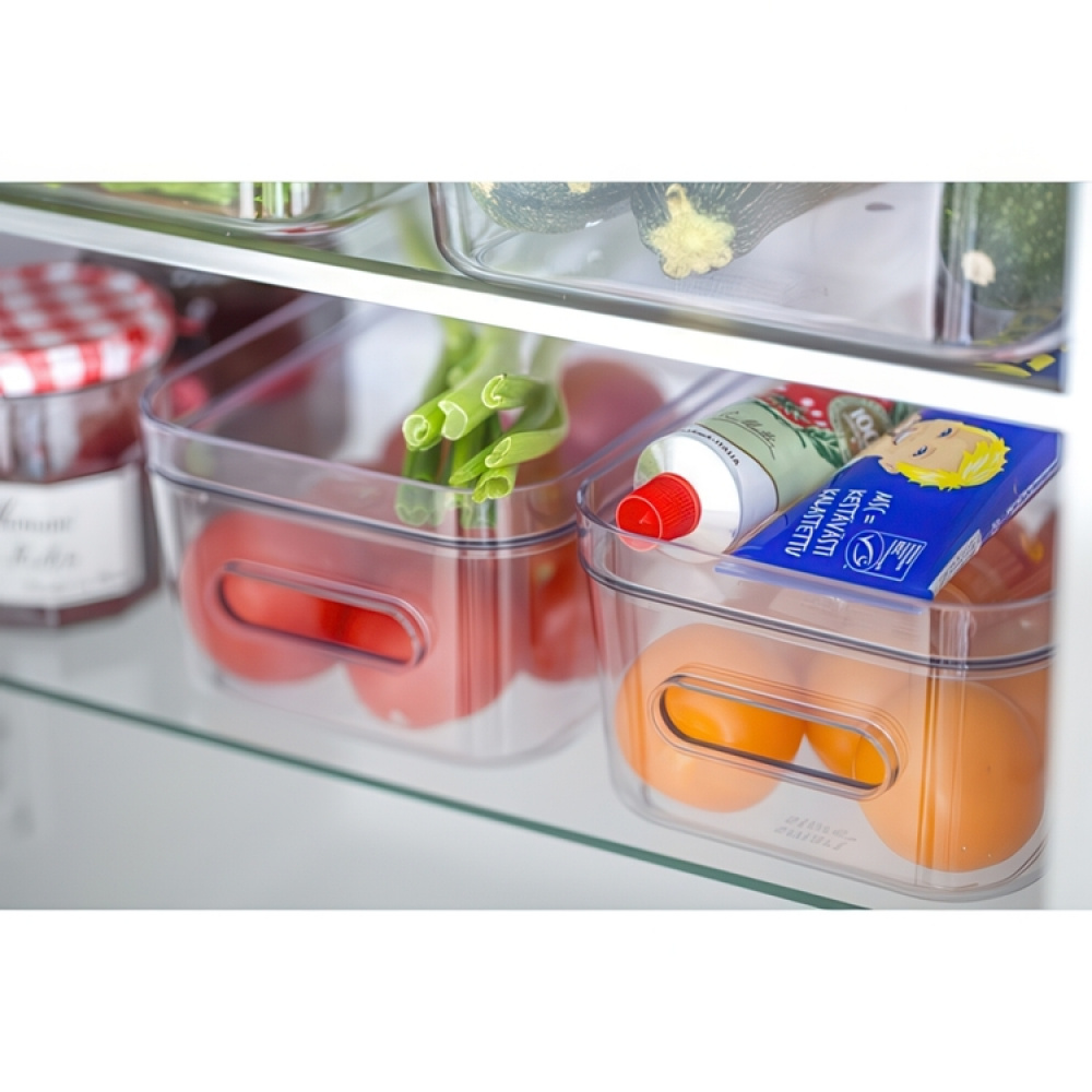 Förvaringslåda, Liten, SMARTSTORE COMPACT S, 20 x 14 x H7,5 cm i gruppen Förvaring / Köksförvaring / Kylskåpsförvaring hos SmartaSaker.se (40842)