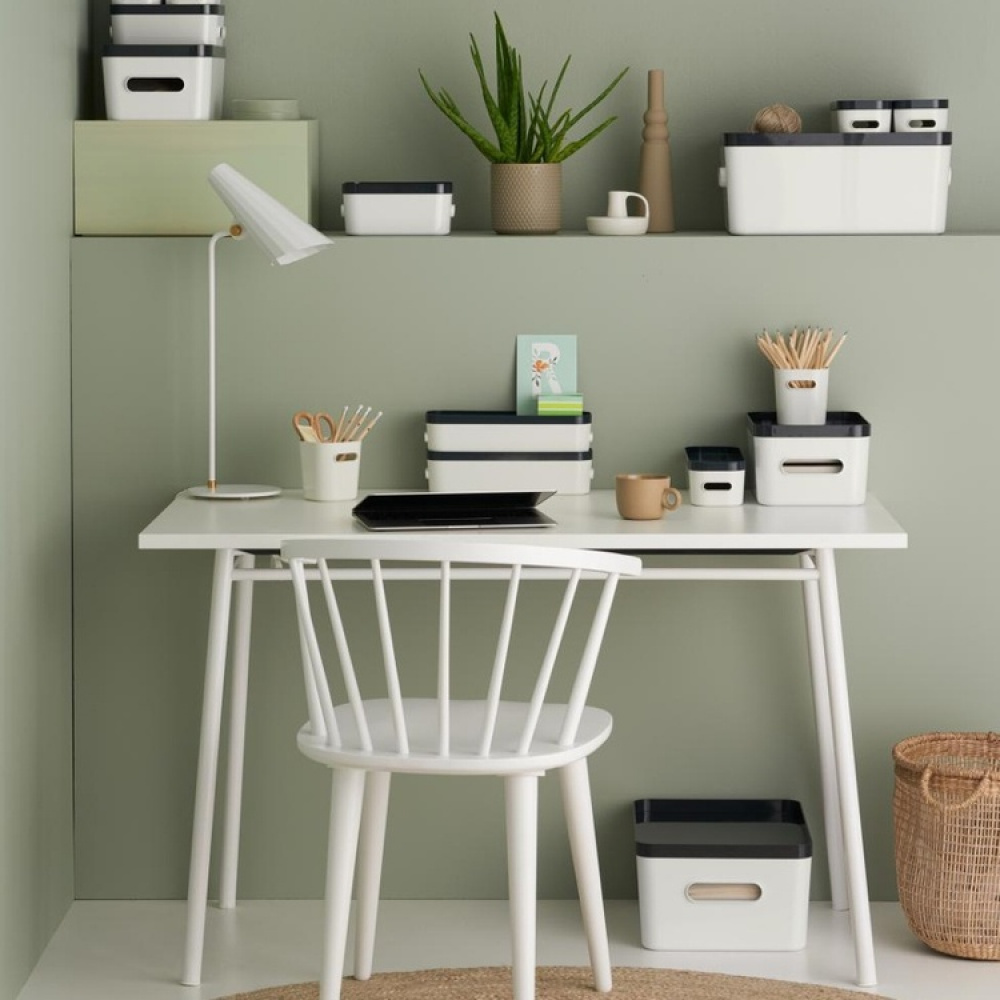 Förvaringslåda, Långsmal, SMARTSTORE COMPACT SLIM, 29,1 x 9,4 x H 6,1 cm i gruppen Förvaring / Köksförvaring / Kylskåpsförvaring hos SmartaSaker.se (40843)