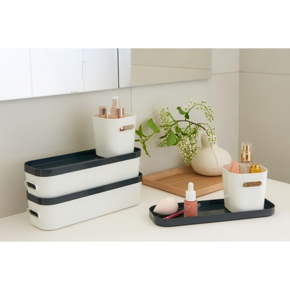 Förvaringslåda, Långsmal, SMARTSTORE COMPACT SLIM, 29,1 x 9,4 x H 6,1 cm i gruppen Förvaring / Köksförvaring / Kylskåpsförvaring hos SmartaSaker.se (40843)