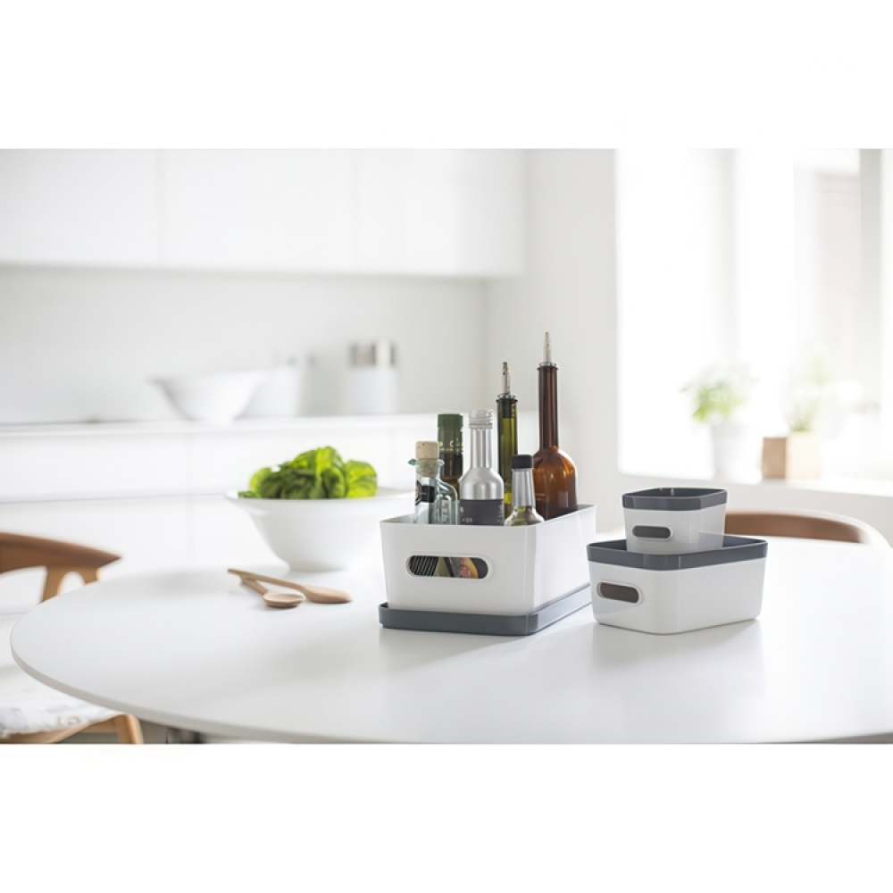 Förvaringslåda, Medium, SMARTSTORE COMPACT M, 29,5 x 19,5 x H12 cm i gruppen Förvaring / Köksförvaring / Kylskåpsförvaring hos SmartaSaker.se (40845)