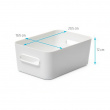 Förvaringslåda, Medium, SMARTSTORE COMPACT M, 29,5 x 19,5 x H12 cm Förvaringslåda, Medium, SMARTSTORE COMPACT M, 29,5 x 19,5 x H12 cm