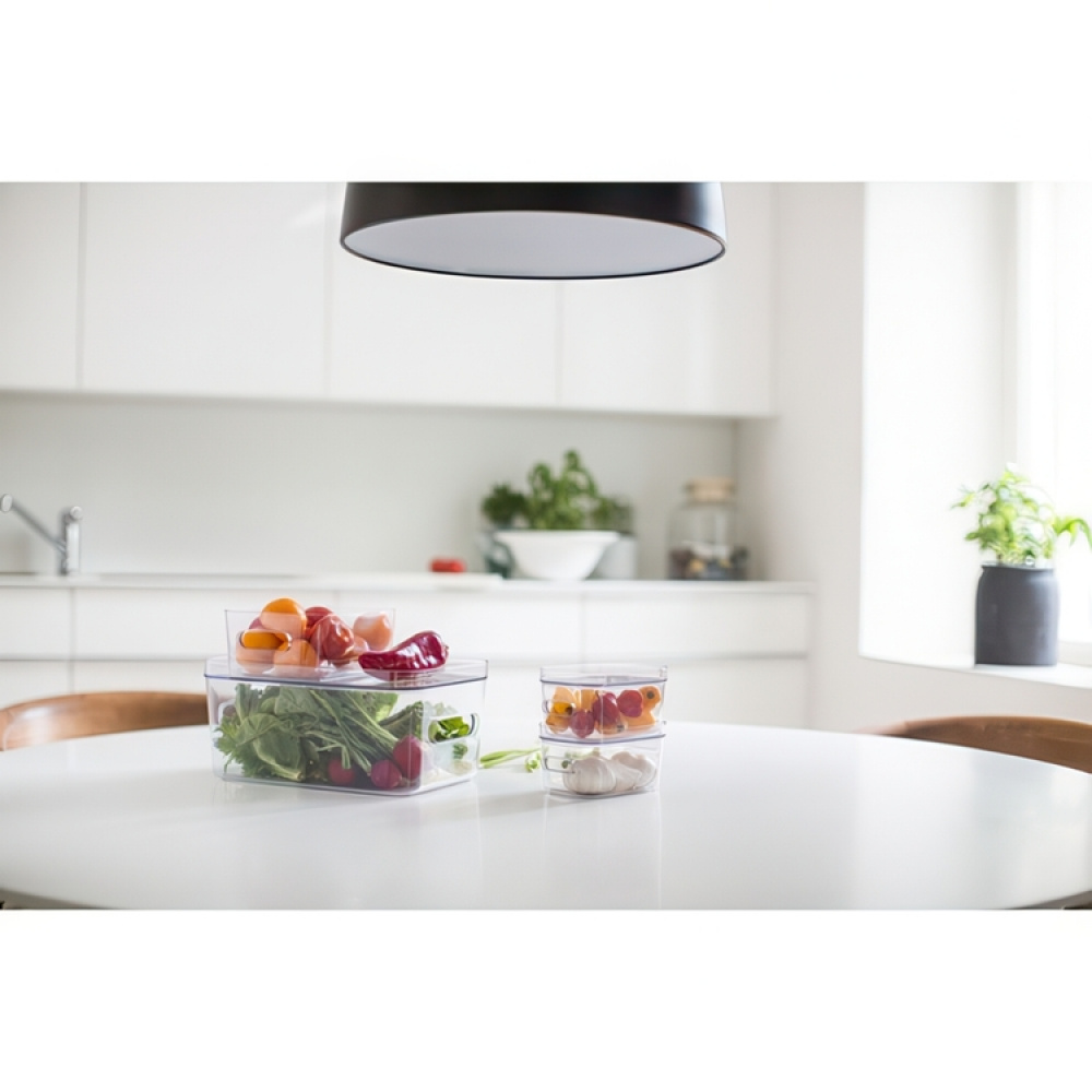 Förvaringslåda, Medium, SMARTSTORE COMPACT M, 29,5 x 19,5 x H12 cm i gruppen Förvaring / Köksförvaring / Kylskåpsförvaring hos SmartaSaker.se (40845)