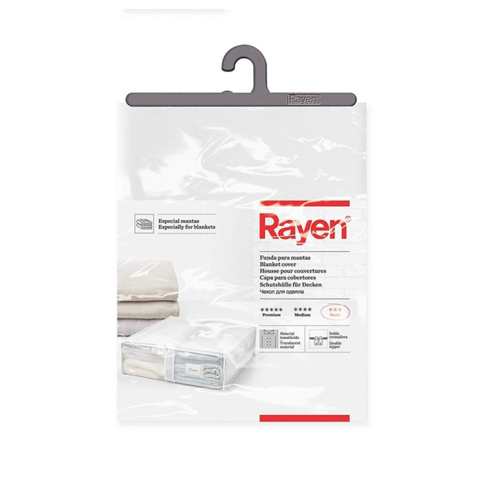 Förvaringslåda, Mjuk, MILKY WHITE, 65 x 55 x H 20 cm , Transparent / Vit i gruppen Förvaring / Garderobsförvaring hos SmartaSaker.se (40848)