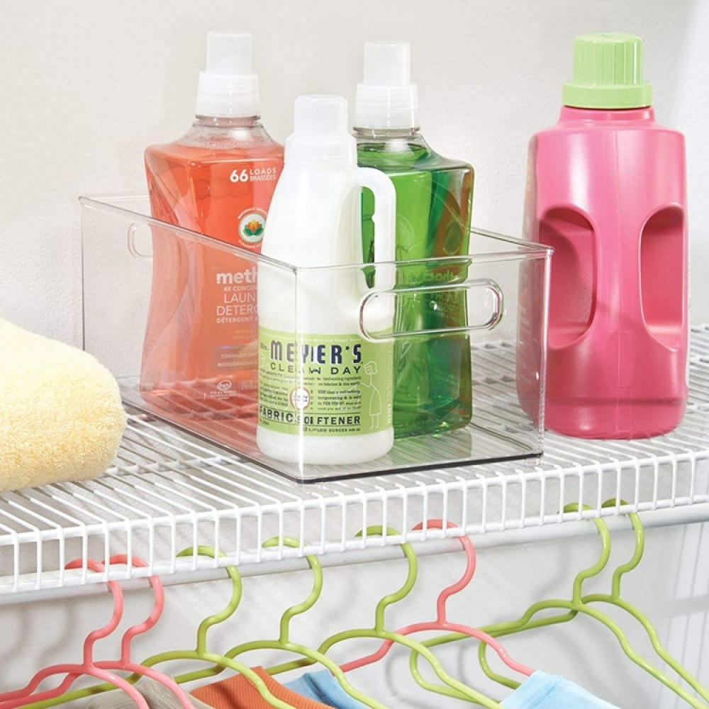 Förvaringslåda, PANTRY BIN XL, 20 x 37 x H15 cm, Transparent i gruppen Förvaring / Köksförvaring / Organisera köksskåp hos SmartaSaker.se (40851)