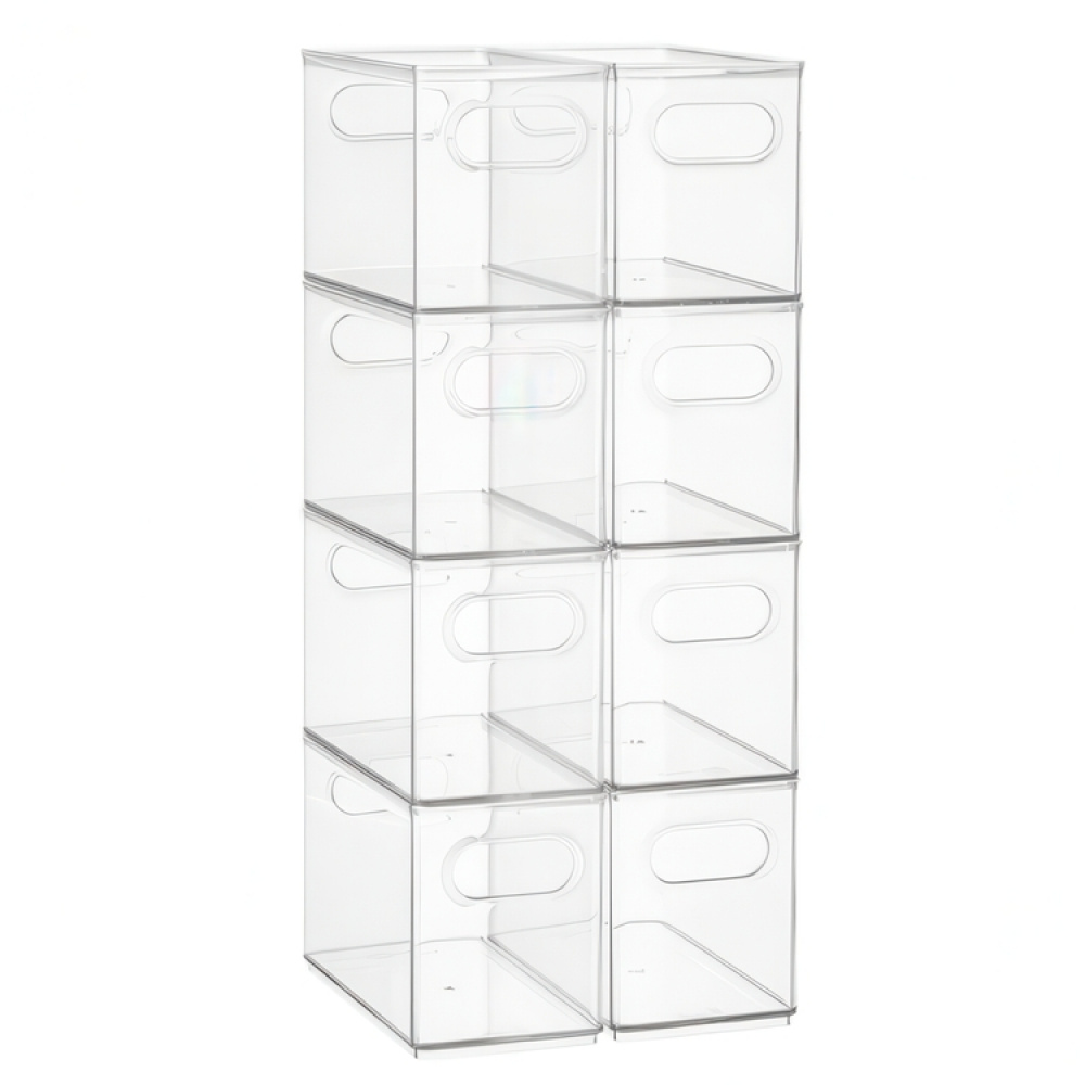Förvaringslåda, Smal, Stapelbar, THE HOME EDIT NARROW PANTRY BIN, 25,4 x 12,4 x H15,2 cm, Klar i gruppen Förvaring / Förvaringslådor hos SmartaSaker.se (40853)