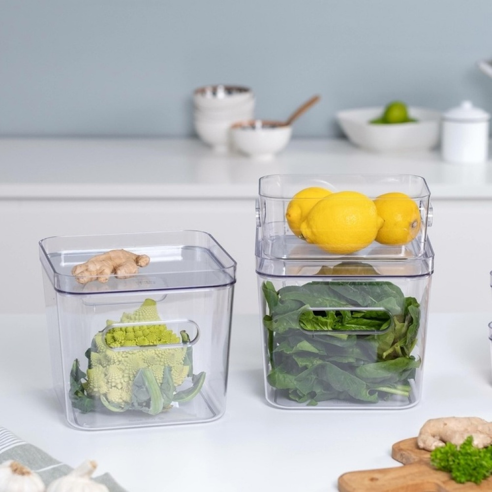 Förvaringslåda, SMARTSTORE COMPACT SQUARE LARGE, 20 x 20 x H 16 cm, Klar i gruppen Förvaring / Förvaringslådor / SmartStore förvaringslådor hos SmartaSaker.se (40854)