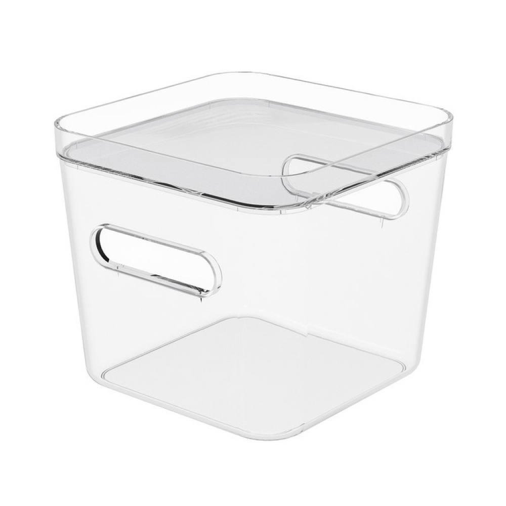 Förvaringslåda, SMARTSTORE COMPACT SQUARE LARGE, 20 x 20 x H 16 cm, Klar i gruppen Förvaring / Förvaringslådor / SmartStore förvaringslådor hos SmartaSaker.se (40854)