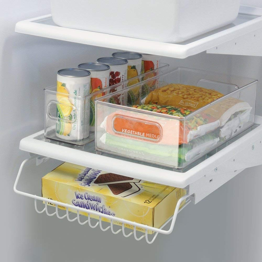 Förvaringslåda, Stapelbar, ID CABINET BINZ, 20,3 x 36,8 x H10,2 cm, Transparent i gruppen Förvaring / Köksförvaring / Organisera köksskåp hos SmartaSaker.se (40856)