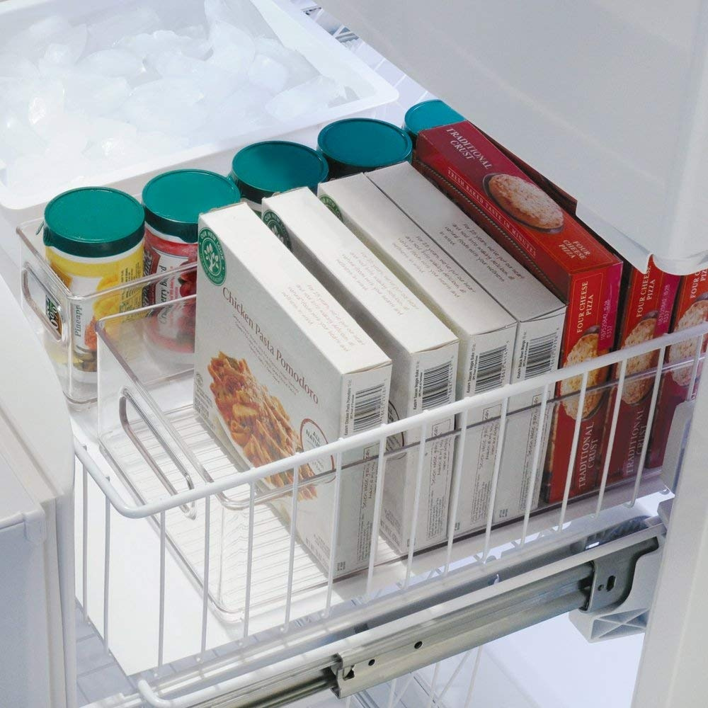 Förvaringslåda, Stapelbar, ID CABINET BINZ, 20,3 x 36,8 x H10,2 cm, Transparent i gruppen Förvaring / Köksförvaring / Organisera köksskåp hos SmartaSaker.se (40856)