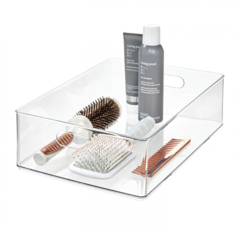 Förvaringslåda, THE HOME EDIT HAIR TOOL BIN, 25,4 x 38,1 x H10,8 cm, Klar i gruppen Förvaring / Förvaringslådor hos SmartaSaker.se (40858)