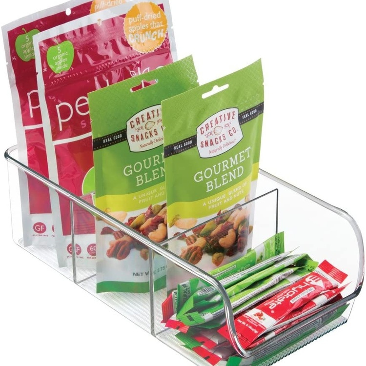 Förvaringslådaför kryddpåsar, med fack, CABINET ORGANIZER, 14 x 30 x H 9 cm, Klar i gruppen Förvaring / Köksförvaring / Organisera köksskåp hos SmartaSaker.se (40859)