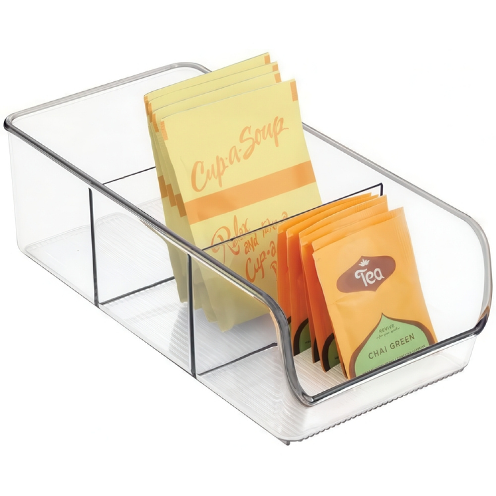 Förvaringslådaför kryddpåsar, med fack, CABINET ORGANIZER, 14 x 30 x H 9 cm, Klar i gruppen Förvaring / Köksförvaring / Organisera köksskåp hos SmartaSaker.se (40859)