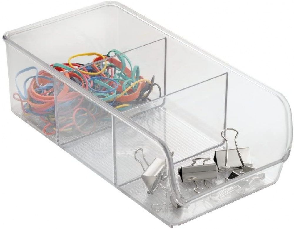 Förvaringslådaför kryddpåsar, med fack, CABINET ORGANIZER, 14 x 30 x H 9 cm, Klar i gruppen Förvaring / Köksförvaring / Organisera köksskåp hos SmartaSaker.se (40859)
