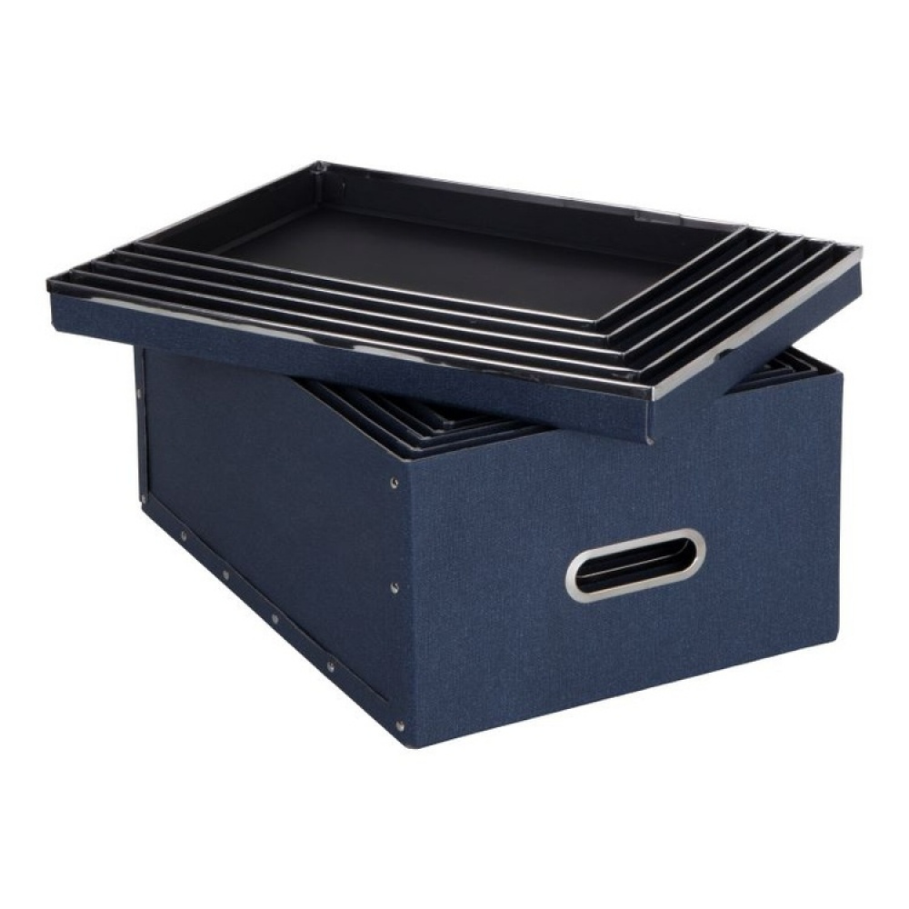 Förvaringslådor, 5 st, BIGSO JOACHIM CANVAS i gruppen Förvaring / Förvaringslådor / BigSo förvaringslådor hos SmartaSaker.se (40860)